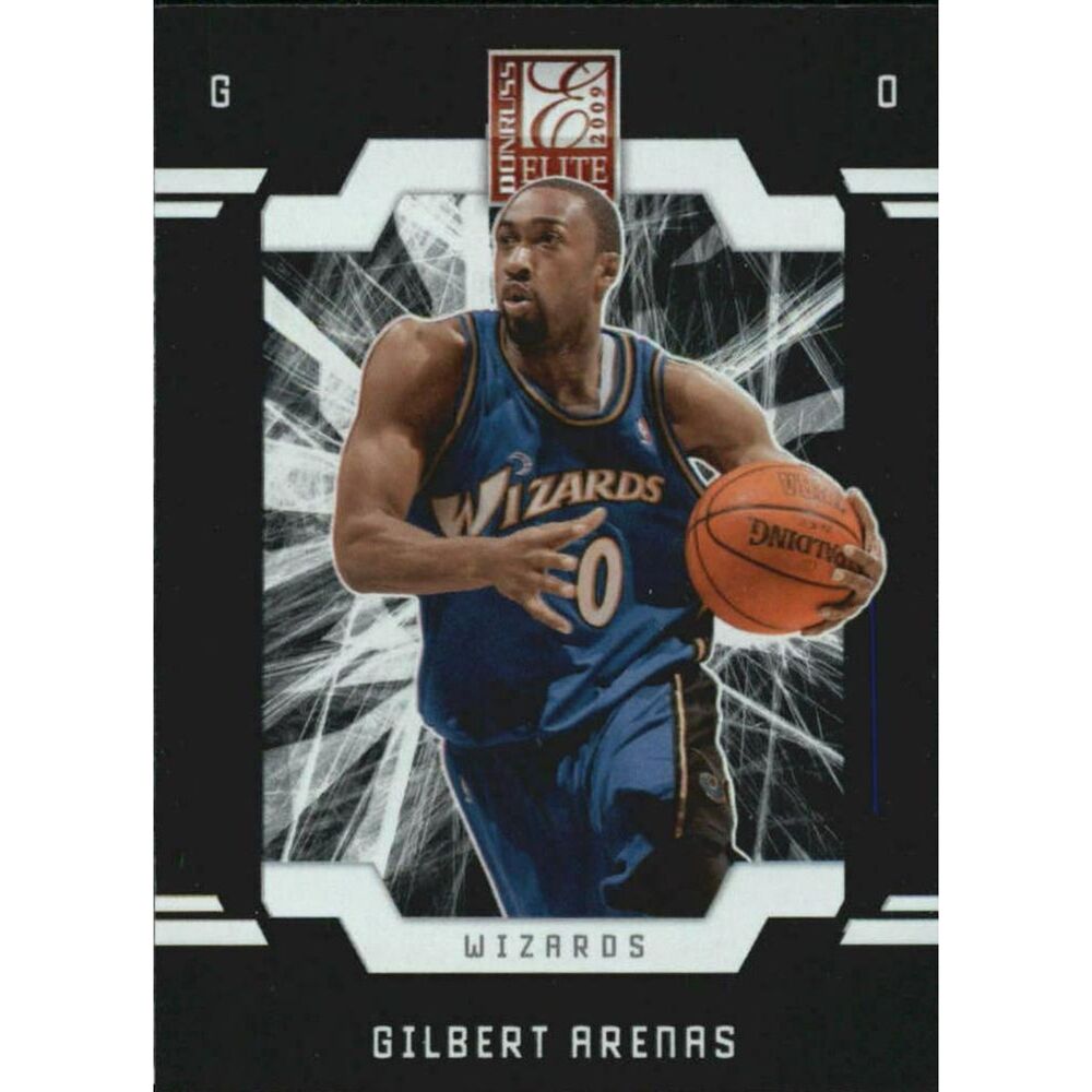 2009 Donruss Elite Basketball Card - #119 Gilbert Arenas